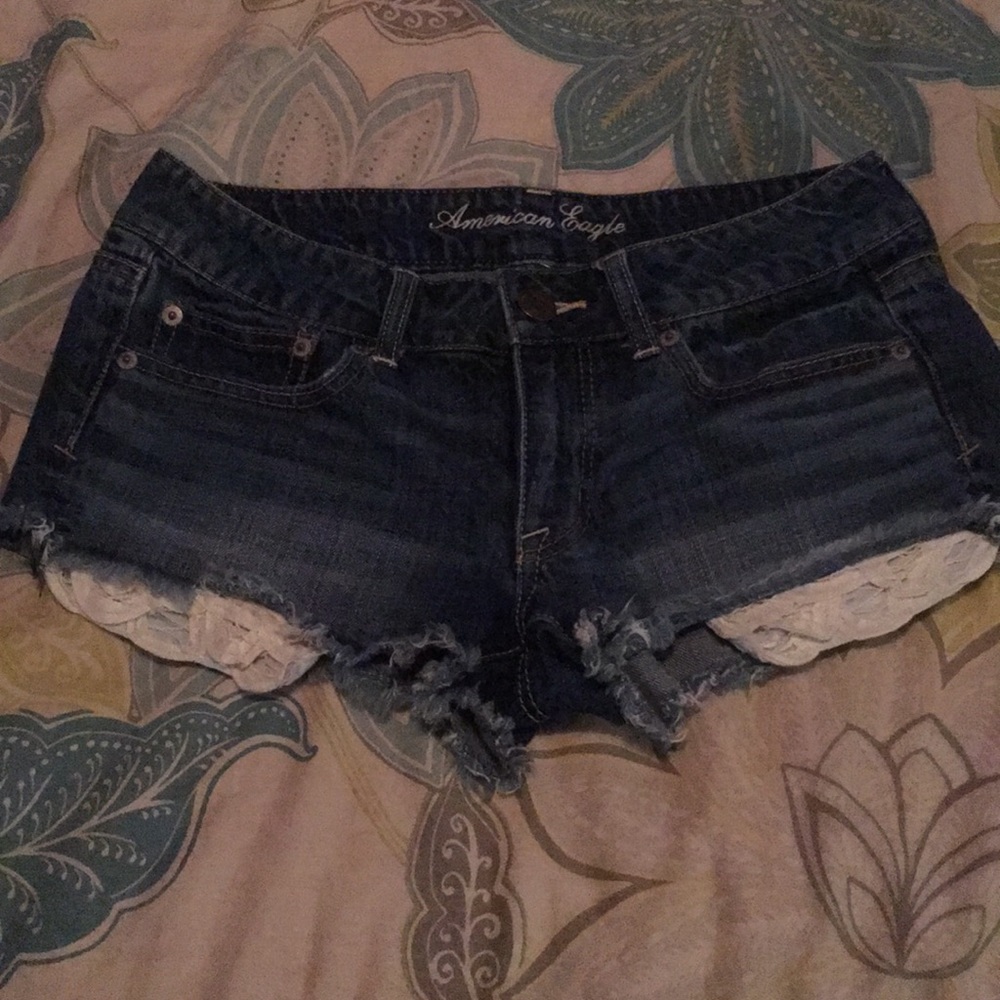 AE Denim shorts